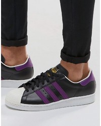 schwarze Turnschuhe von adidas