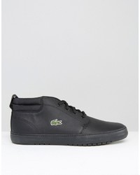 schwarze Turnschuhe von Lacoste