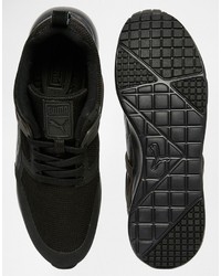 schwarze Turnschuhe von Puma