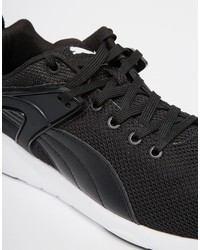 schwarze Turnschuhe von Puma