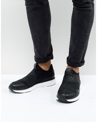 schwarze Turnschuhe von Armani Jeans