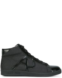 schwarze Turnschuhe von Armani Jeans