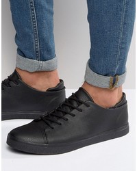 schwarze Turnschuhe von Asos