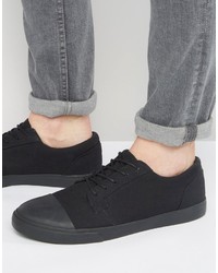 schwarze Turnschuhe von Asos