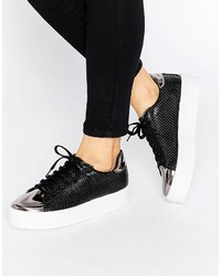 schwarze Turnschuhe von Asos