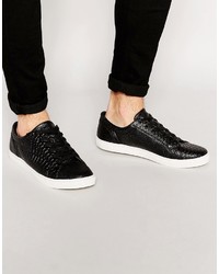 schwarze Turnschuhe von Asos