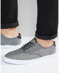 schwarze Turnschuhe von Asos