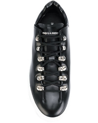 schwarze Turnschuhe von DSQUARED2