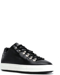 schwarze Turnschuhe von DSQUARED2