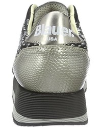 schwarze Turnschuhe von Blauer USA