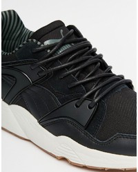 schwarze Turnschuhe von Puma