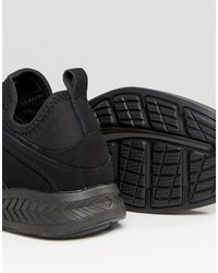 schwarze Turnschuhe von Puma