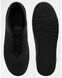 schwarze Turnschuhe von Asos