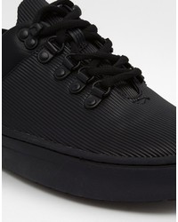 schwarze Turnschuhe von Asos