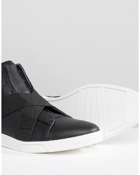 schwarze Turnschuhe von Calvin Klein