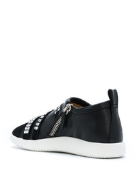 schwarze Turnschuhe von Giuseppe Zanotti Design