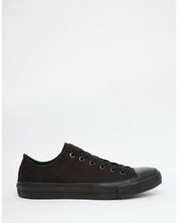 schwarze Turnschuhe von Converse