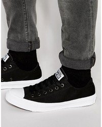 schwarze Turnschuhe von Converse