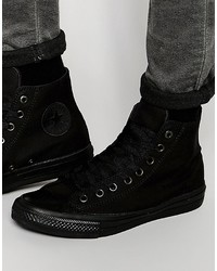 schwarze Turnschuhe von Converse