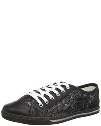 schwarze Turnschuhe von Dockers by Gerli