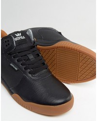 schwarze Turnschuhe von Supra