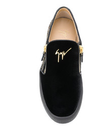 schwarze Turnschuhe von Giuseppe Zanotti Design