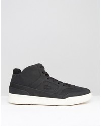 schwarze Turnschuhe von Lacoste