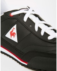 schwarze Turnschuhe von Le Coq Sportif