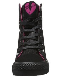 schwarze Turnschuhe von Fiorucci