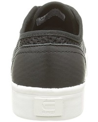 schwarze Turnschuhe von G-Star Raw