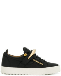 schwarze Turnschuhe von Giuseppe Zanotti Design