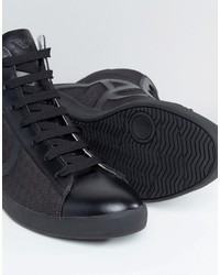 schwarze Turnschuhe von Armani Jeans