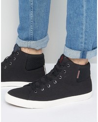 schwarze Turnschuhe von Jack and Jones