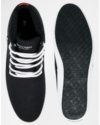 schwarze Turnschuhe von Jack and Jones