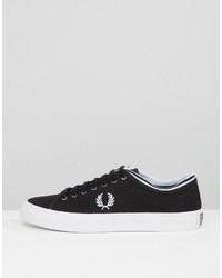 schwarze Turnschuhe von Fred Perry