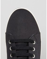 schwarze Turnschuhe von Fred Perry