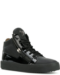 schwarze Turnschuhe von Giuseppe Zanotti Design