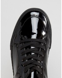 schwarze Turnschuhe von Asos