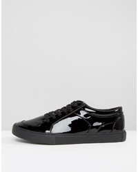 schwarze Turnschuhe von Asos