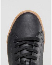 schwarze Turnschuhe von Asos