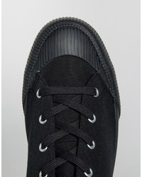 schwarze Turnschuhe von Asos