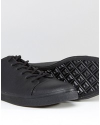 schwarze Turnschuhe von Asos