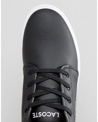 schwarze Turnschuhe von Lacoste