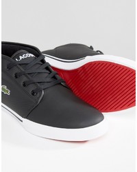 schwarze Turnschuhe von Lacoste