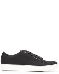 schwarze Turnschuhe von Lanvin