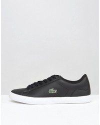 schwarze Turnschuhe von Lacoste