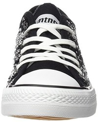 schwarze Turnschuhe von MTNG Attitude