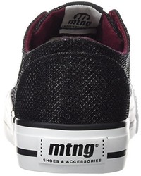 schwarze Turnschuhe von MTNG Attitude