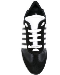 schwarze Turnschuhe von DSQUARED2