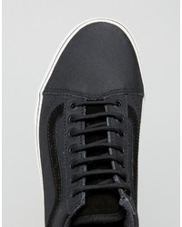 schwarze Turnschuhe von Vans